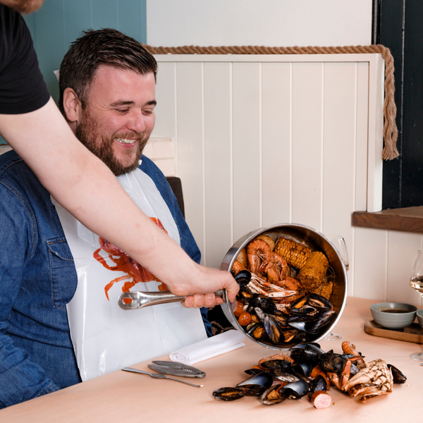 Serves Four: Dean's Luxury Seafood Boil Kit