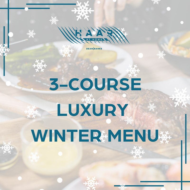 3-Course Luxury Winter Menu