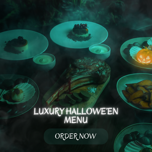 Delivery Friday 31st October: Limited Edition Luxury Hallowe'en Menu