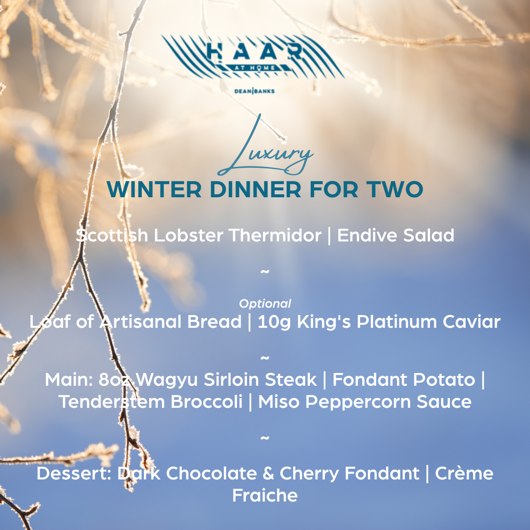 LIMITED EDITION: Luxury Winter Dinner for Two