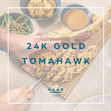 24k Gold Tomahawk Box