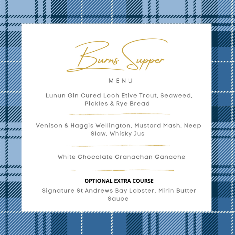 Burns Night Supper - Delivered FRIDAY 24th JANUARY